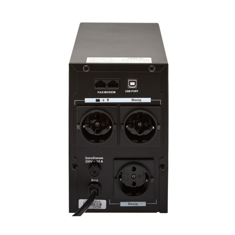 Джерело безперебійного живлення LogicPower LPM-UL1100VA (4984)