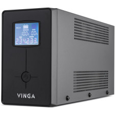Джерело безперебійного живлення Vinga LCD 1200VA metal case (VPC-1200M)