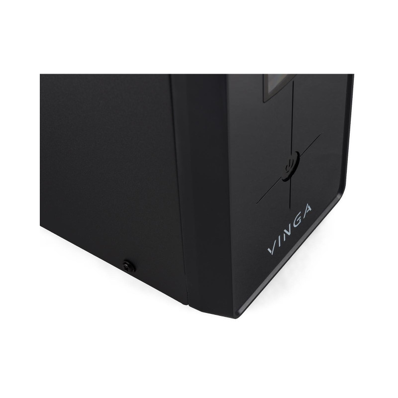 Джерело безперебійного живлення Vinga LCD 1200VA metal case (VPC-1200M)