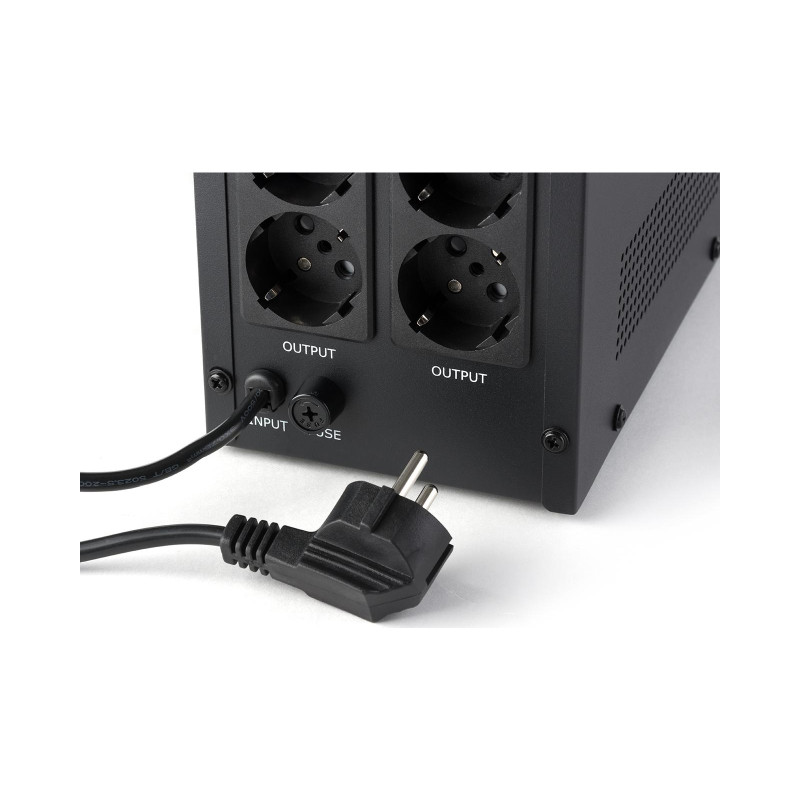 Джерело безперебійного живлення Vinga LCD 1200VA metal case (VPC-1200M)