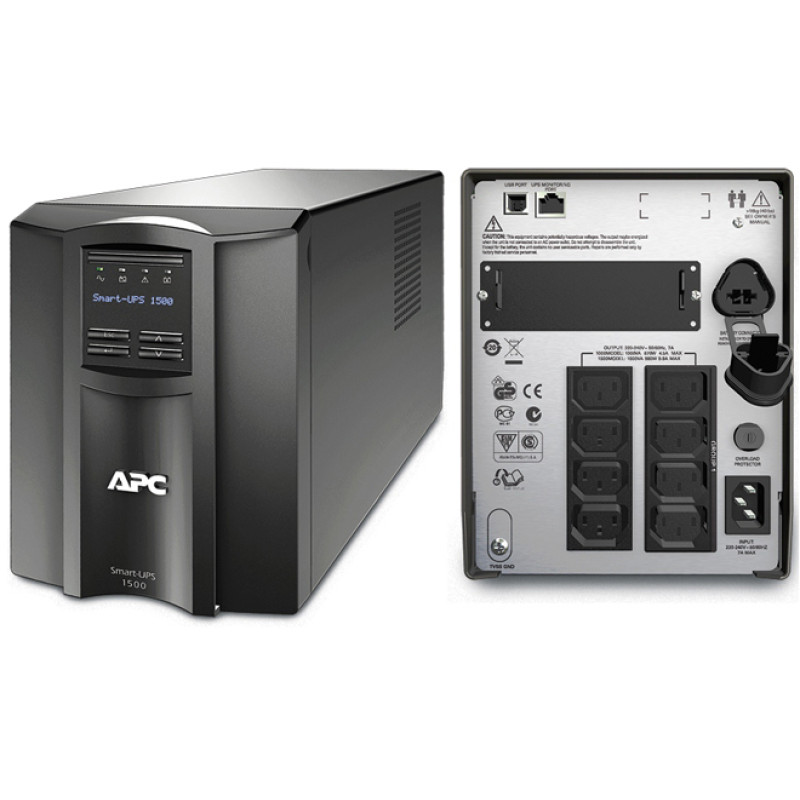 ИБП APC Smart-UPS 1500VA LCD (SMT1500I)