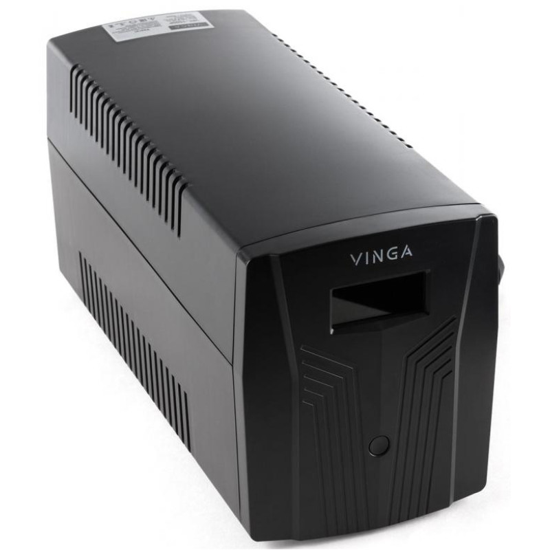 ІБП Vinga LCD 800VA пластмасовий корпус з USB (VPC-800PU)