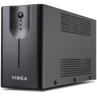 ІБП Vinga LED 800VA металевий корпус з USB (VPE-800MU)