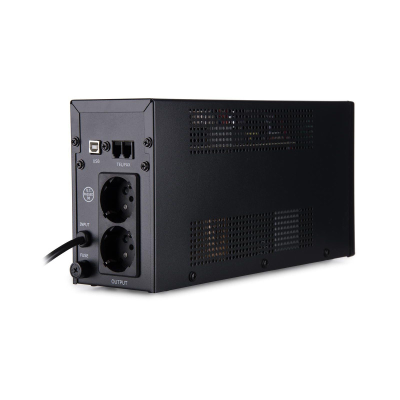 ІБП Vinga LED 800VA металевий корпус з USB (VPE-800MU)