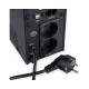 ІБП Vinga LED 800VA металевий корпус з USB (VPE-800MU)