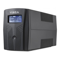 ІБП VINGA LCD 1200VA пластиковий корпус (VPC-1200P)