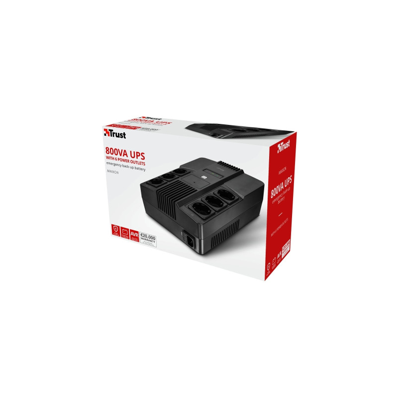 Джерело безперебійного живлення Trust Maxxon 800VA UPS (23326_TRUST)