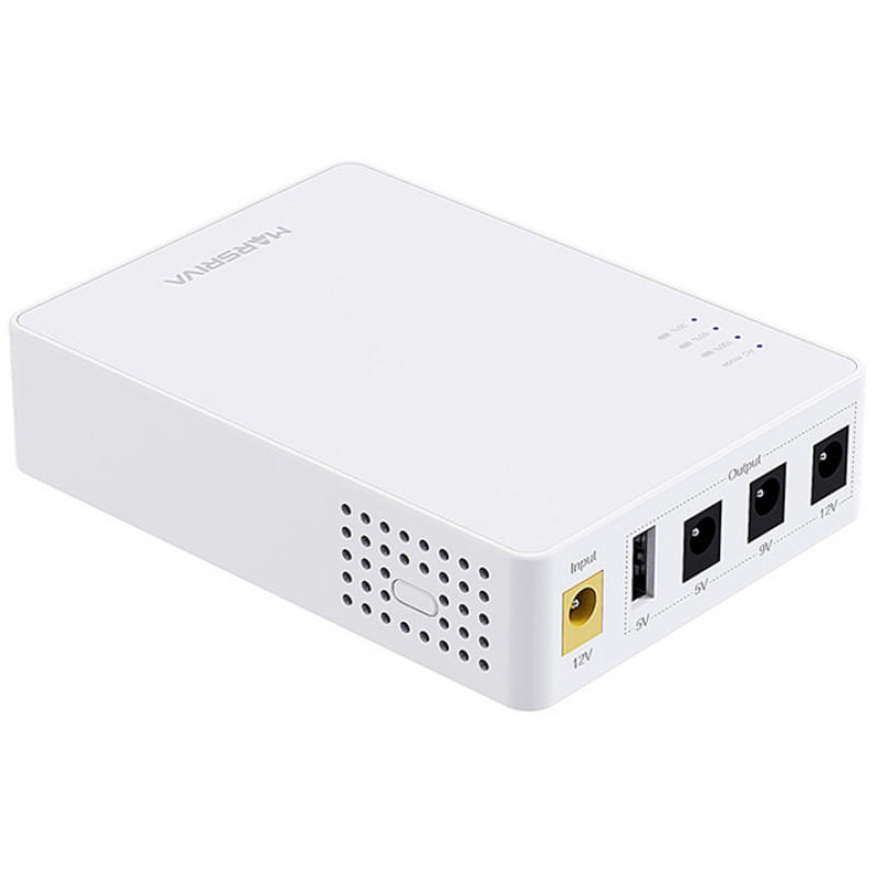 ИБП Marsriva KP3 3xDC+USB OUT 5V/9V/12V, 2А/18W, 10000mAh (37Wh)