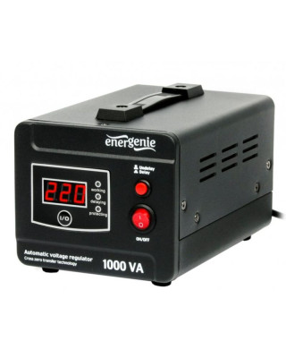 Стабілізатор EnerGenie EG-AVR-D1000-01 1000VA, 1xSchuko