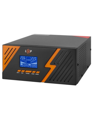 ДБЖ LogicPower LPM - PSW-1500VA, 1050W, Black (22754)