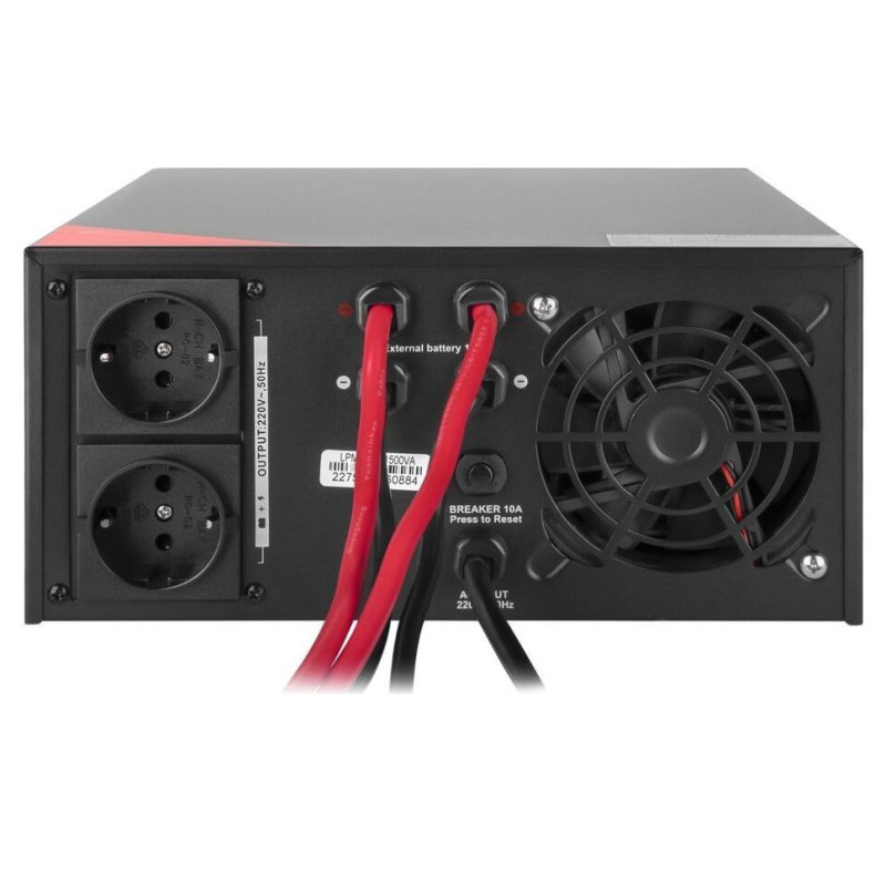 ДБЖ LogicPower LPM - PSW-1500VA, 1050W, Black (22754)