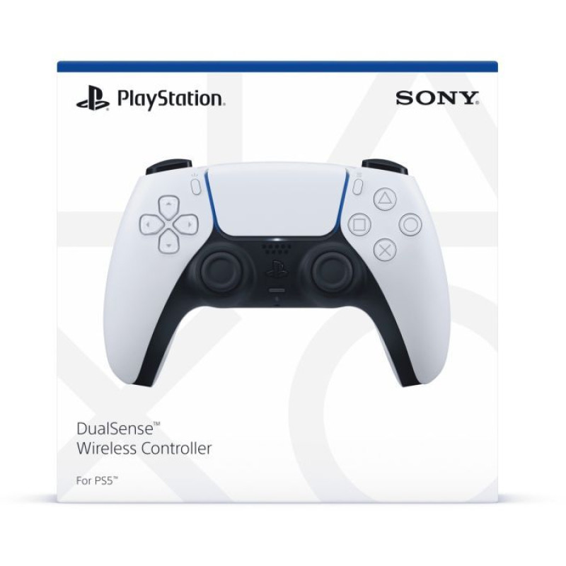 Геймпад Sony Playstation DualSense Bluetooth PS5 Білий (1000040185)