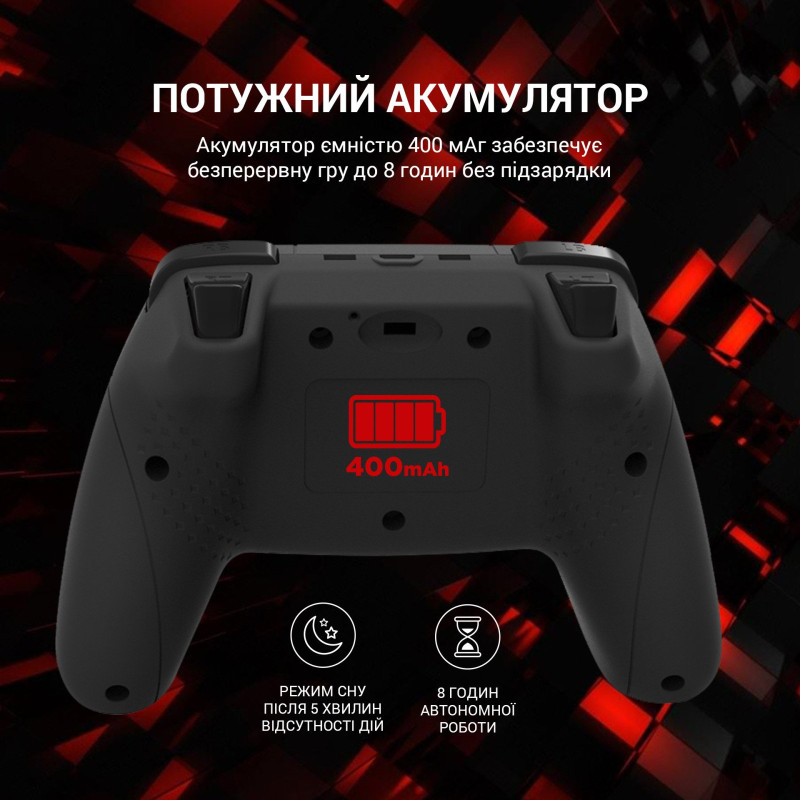 Геймпад GamePro GP600 PC/PS3 Wireless Black (GP600)