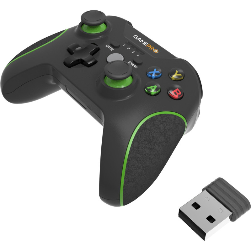 Геймпад GamePro MG650B PS3/Android Wireless Black/Green (MG650B)