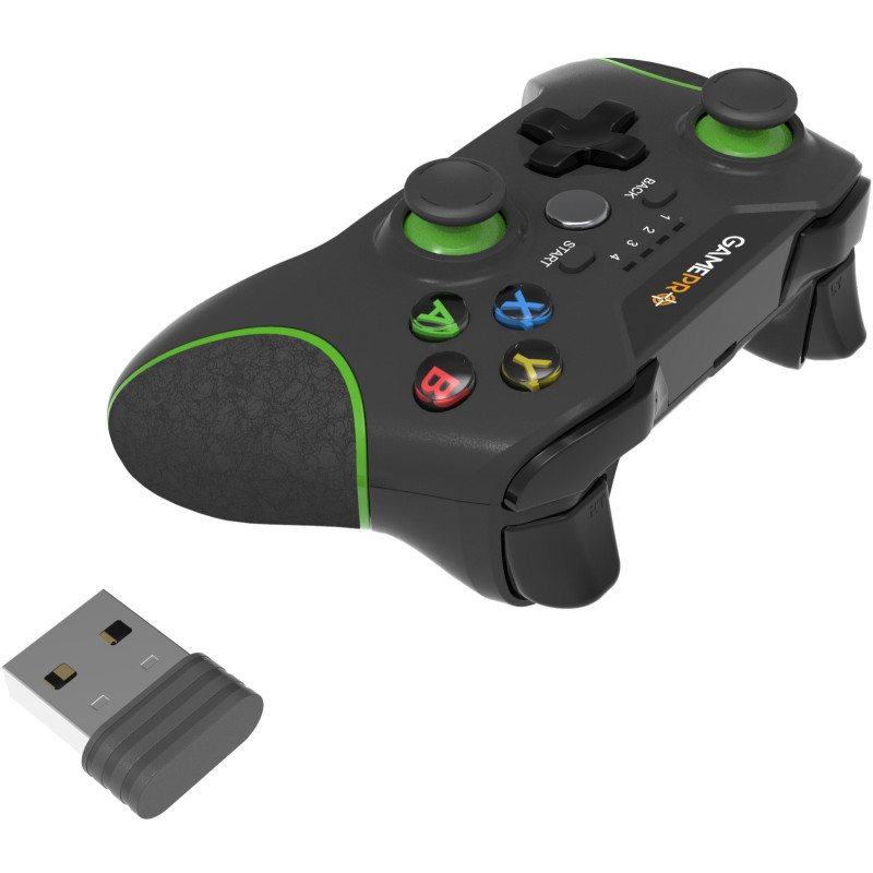 Геймпад GamePro MG650B PS3/Android Wireless Black/Green (MG650B)