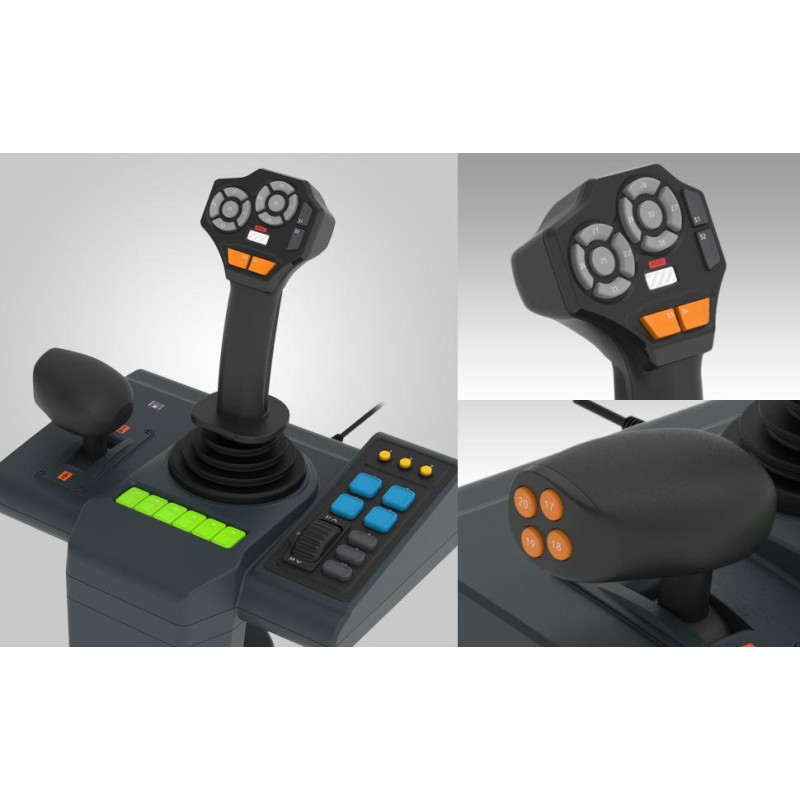 Кермо та педалі HORI FARMING CONTROL SYSTEM FOR FARMING SIMULATOR для ПК (810050912211)