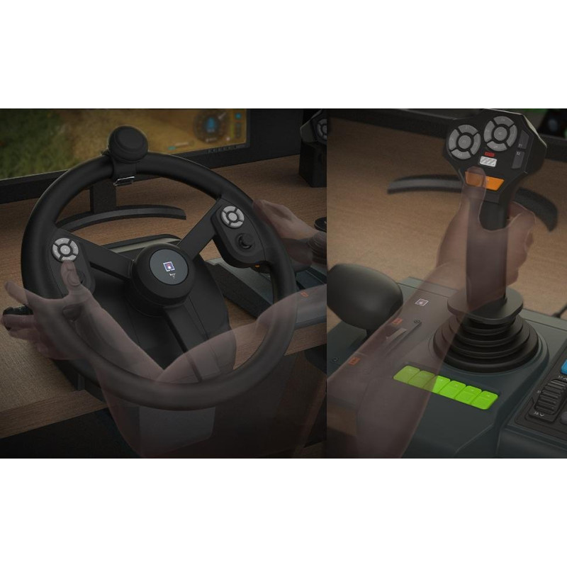 Кермо та педалі HORI FARMING CONTROL SYSTEM FOR FARMING SIMULATOR для ПК (810050912211)