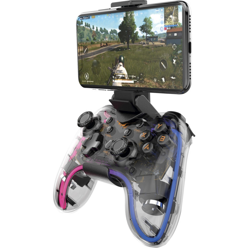 Геймпад Havit HV-G180BT RGB Transparent (HV-G180BT)