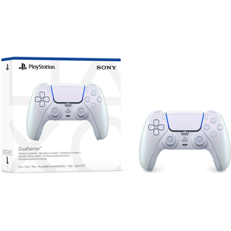 Геймпад Sony PlayStation 5 Dualsense Chrome Pearl (1000044446)