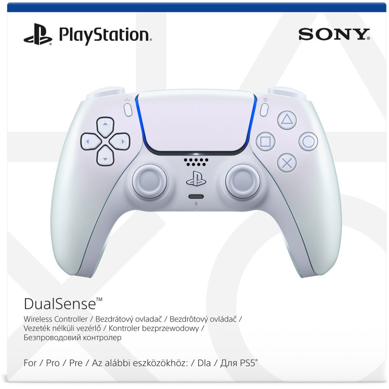 Геймпад Sony PlayStation 5 Dualsense Chrome Pearl (1000044446)
