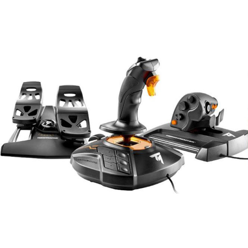 Джойстик ThrustMaster T.16000M FC Flight Pack Black/Orange (2960782)