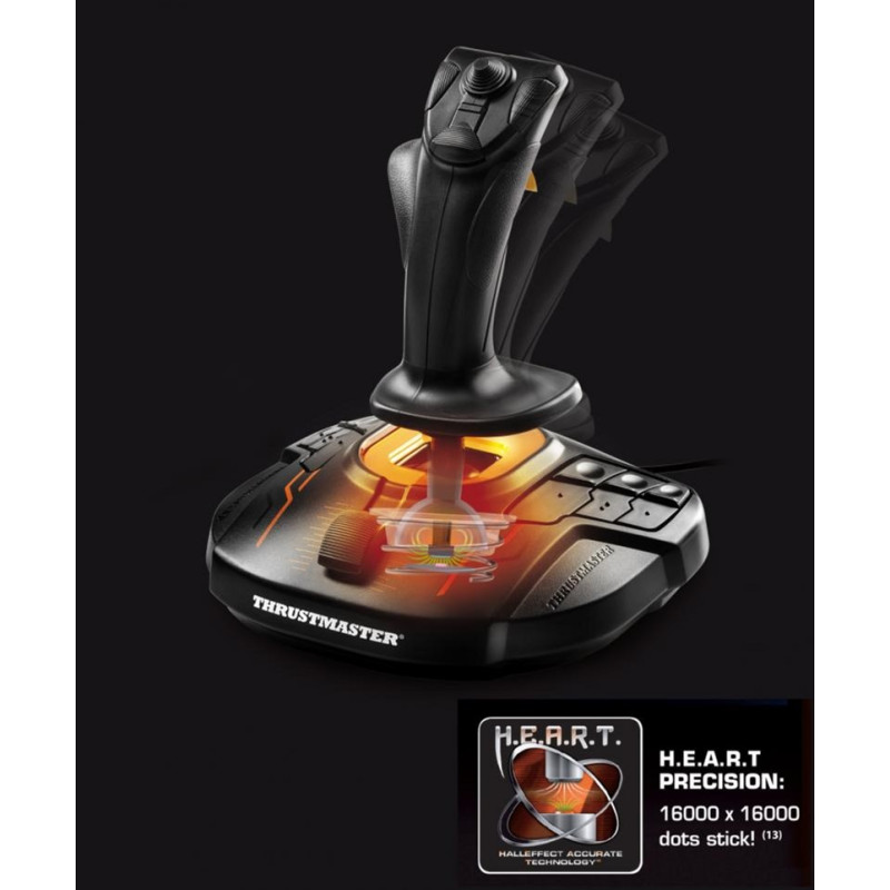 Джойстик ThrustMaster T.16000M FC Flight Pack Black/Orange (2960782)