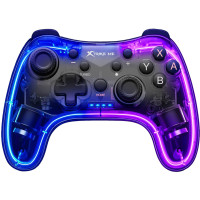 Геймпад Xtrike ME GP-52 Bluetooth RGB PS4/IOS/Android/PC/Nintendo (GP-52)