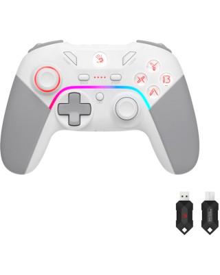 Геймпад A4Tech Bloody GPW70 Wireless/USB Sports White (4711421995870)