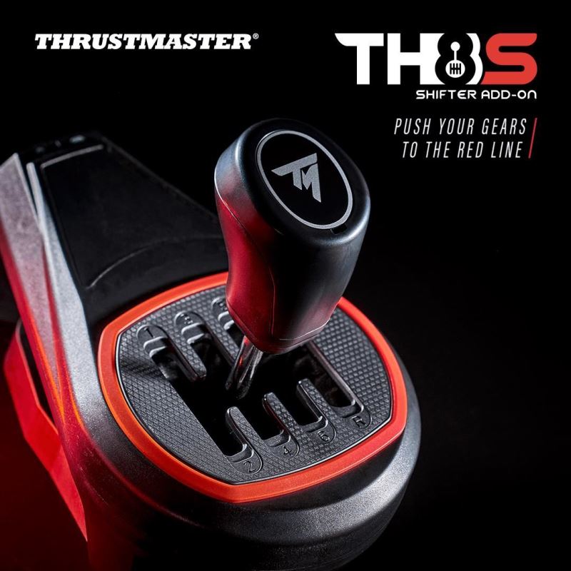 Рычаг КПП Thrustmaster TH8S Shifter Add-On (4060256)