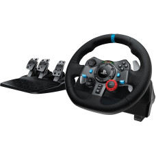 Дротове кермо Logitech G29 Driving Force PC/PS3/PS4/PS5 Black (941-000112)