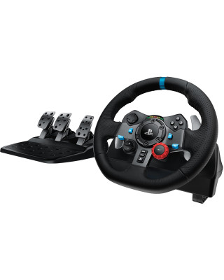 Дротове кермо Logitech G29 Driving Force PC/PS3/PS4/PS5 Black (941-000112)