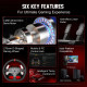 Кермо і педалі PXN V10 Ultra Bundle for PS4/XBOX/Xbox Series X|S/PC (PXN-V10 Ultra EU)