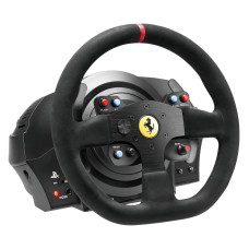 Кермо та педалі Thrustmaster для PC/PS3/PS4/PS5 T300 Ferrari Integral RW Alcantara edition (4160652)
