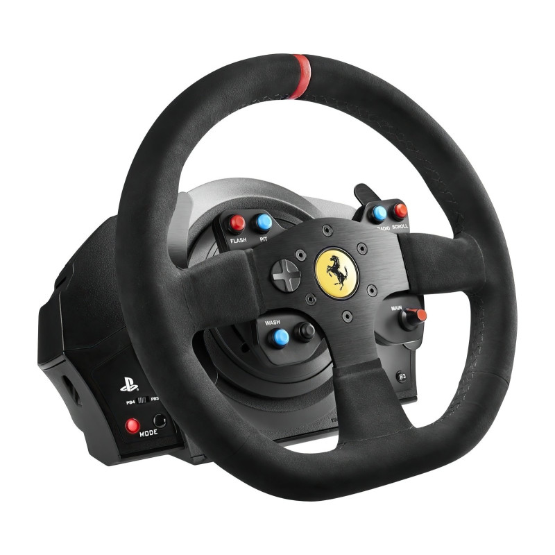 Кермо та педалі Thrustmaster для PC/PS3/PS4/PS5 T300 Ferrari Integral RW Alcantara edition (4160652)