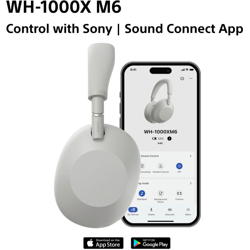 Навушники Sony WH-1000XM6 Sand Pink (WH1000XM6P.E)
