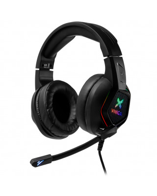 Наушники Vinga HSCU-160 Gaming LED Black (HSCU-160)