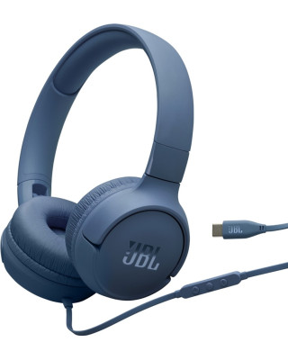 Навушники JBL Tune 520C USB-C Blue (JBLT520CBLU)