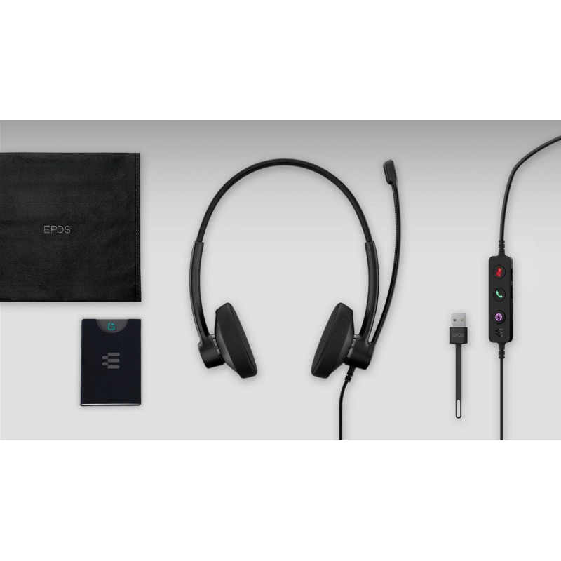 Навушники EPOS IMPACT 100 MS Stereo USB-C+A (1001421)