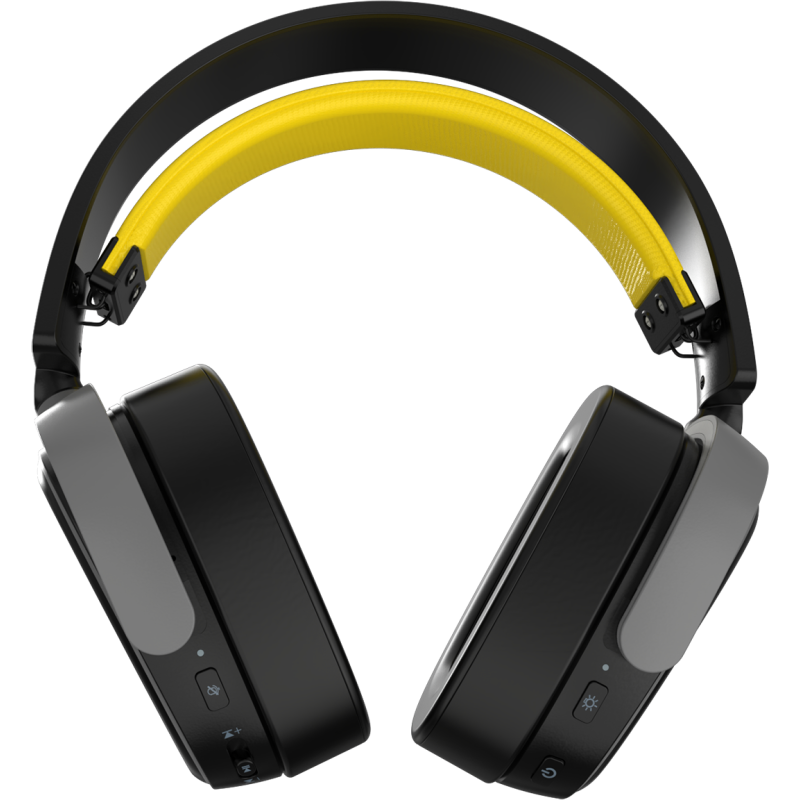 Навушники Ajazz AHM09 MAX Black Gray Yellow (AHM09-MAX-BGY)