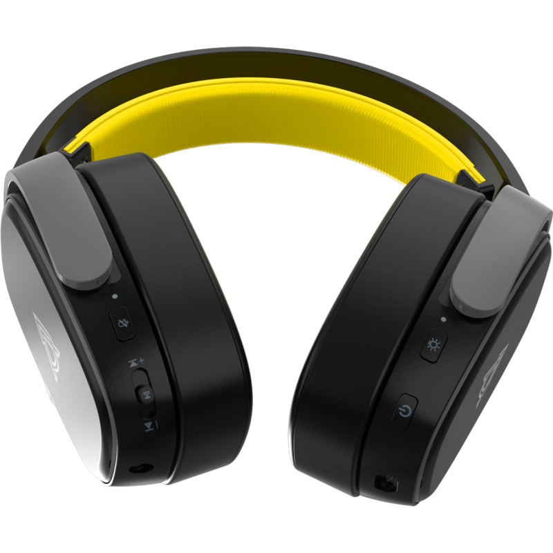 Навушники Ajazz AHM09 MAX Black Gray Yellow (AHM09-MAX-BGY)