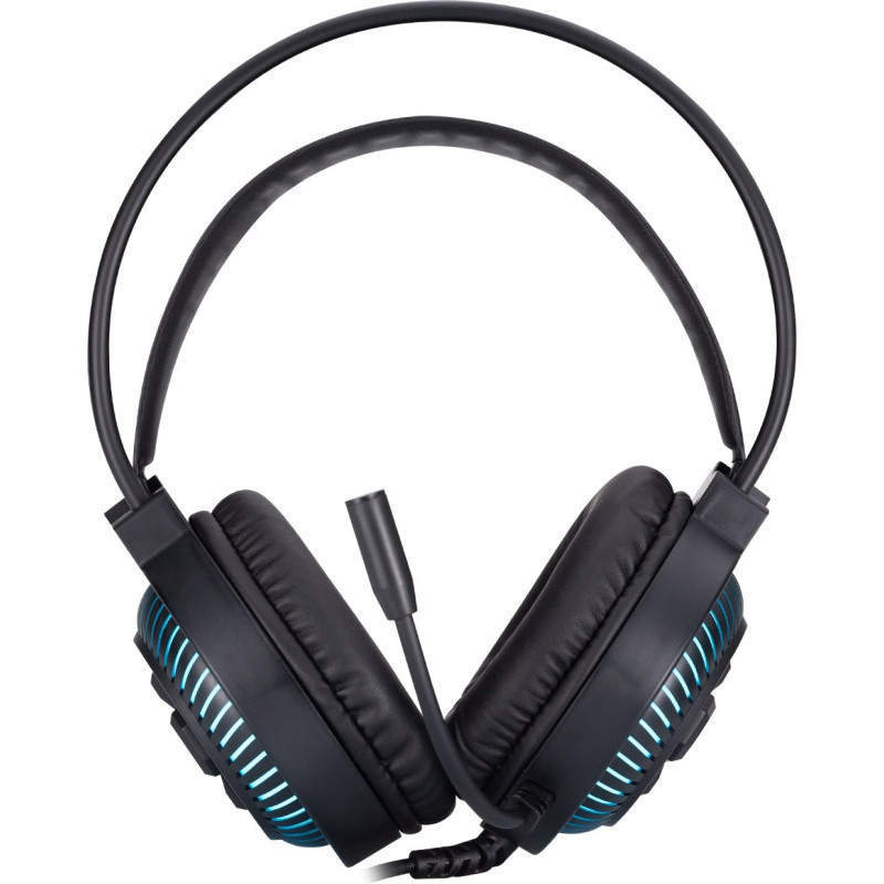 Навушники HP DHE-8001U LED USB Black (DHE-8001U)