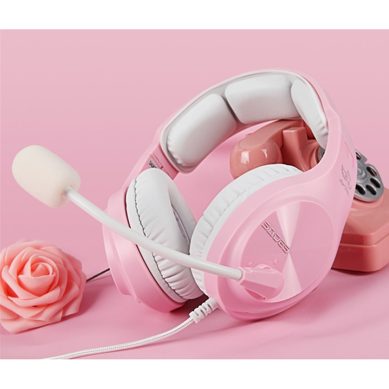 Гарнітура Sades A2 Pink (saa2pkj)