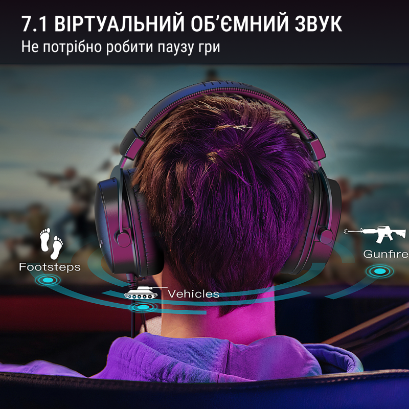 Навушники Fifine H9 Black (H9)