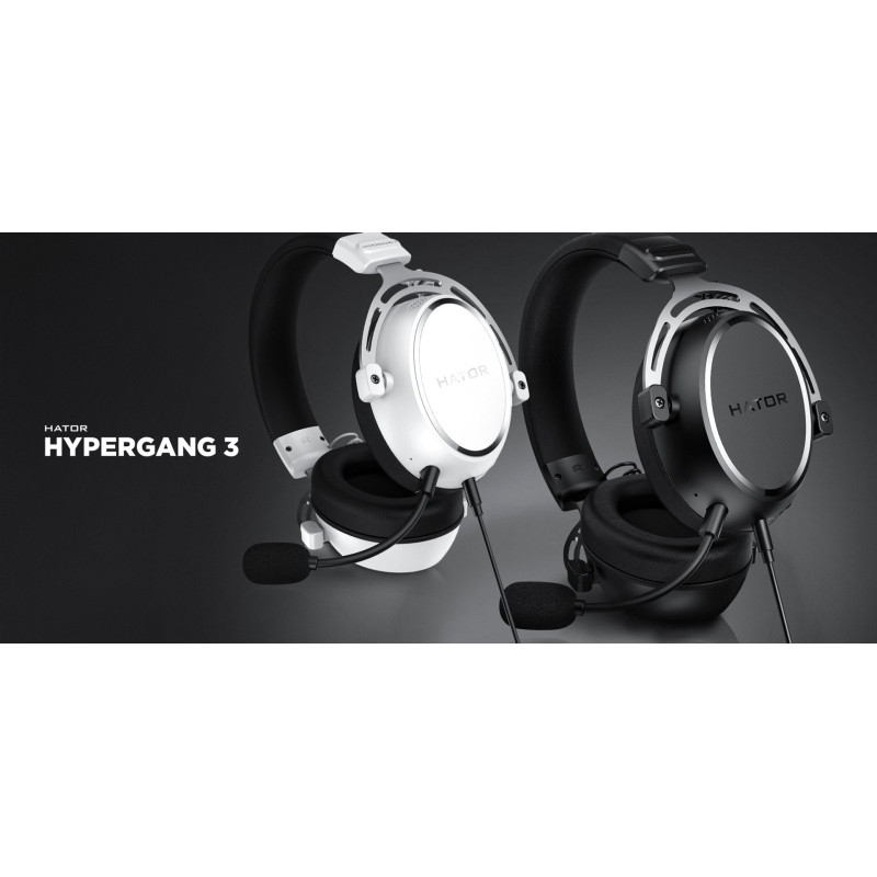 Навушники Hator Hypergang 3 Hi-Res White (ESH06)