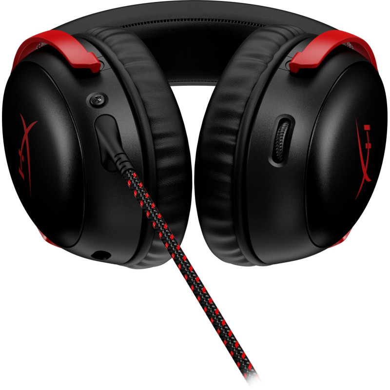 Наушники HyperX Cloud III 3.5mm/USB-A/USB-C Black/Red (727A9AA)