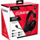Наушники HyperX Cloud III 3.5mm/USB-A/USB-C Black/Red (727A9AA)