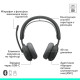 Навушники Logitech Zone Wireless 2 ES for Business Graphite UC version (981-001498)