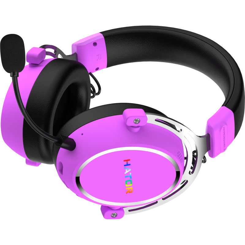 Навушники HATOR Hypergang 3 Hi-Res SyncHUB Wireless Cyber violet (ESH52)