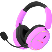 Навушники HATOR Phoenix 2 Hi-Res SyncHUB бездротовий Cyber violet (ESH42)