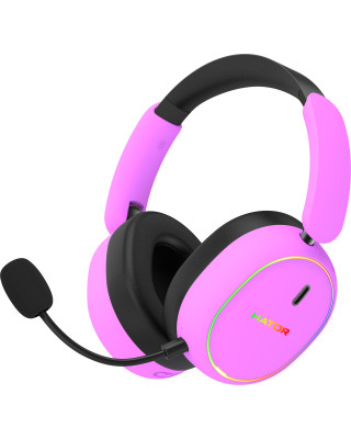 Навушники HATOR Phoenix 2 Hi-Res SyncHUB бездротовий Cyber violet (ESH42)